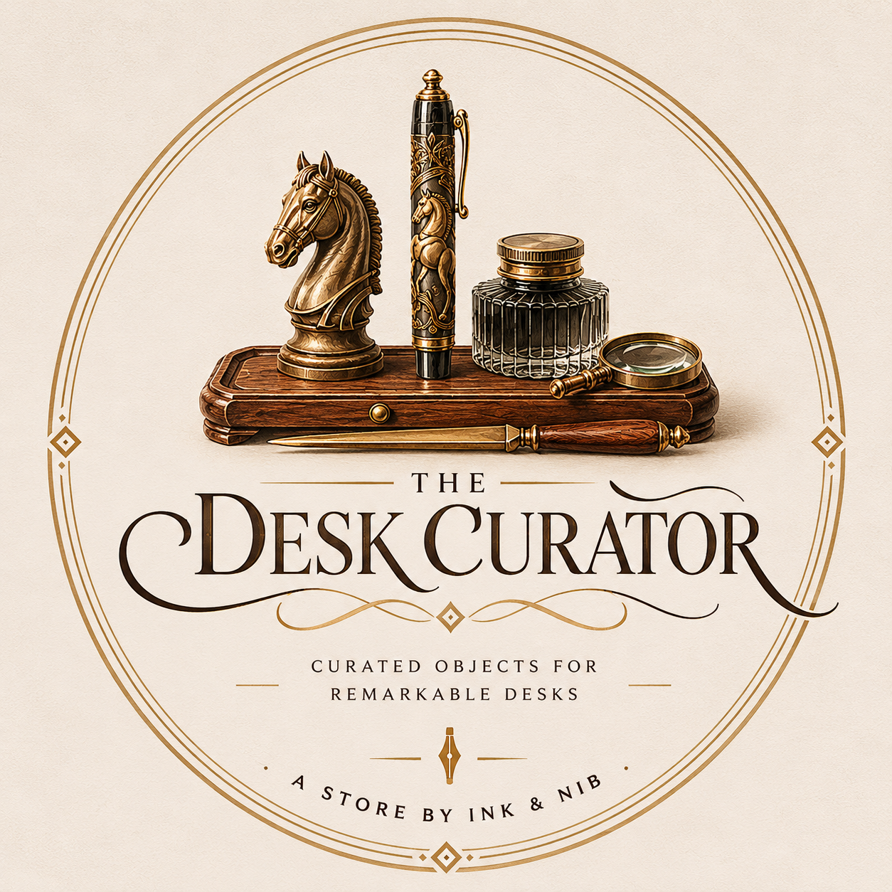 The Desk Curator Logo